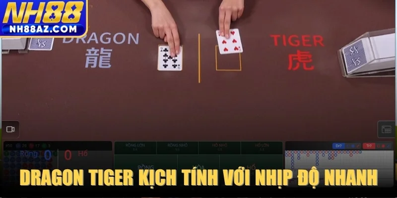 Dragon Tiger kịch tính với nhịp độ cược nhanh cuốn hút