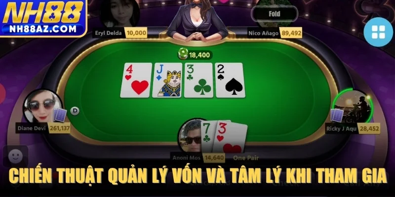 Những chiến thuật quản lý vốn và tâm lý khi tham gia đấu trí