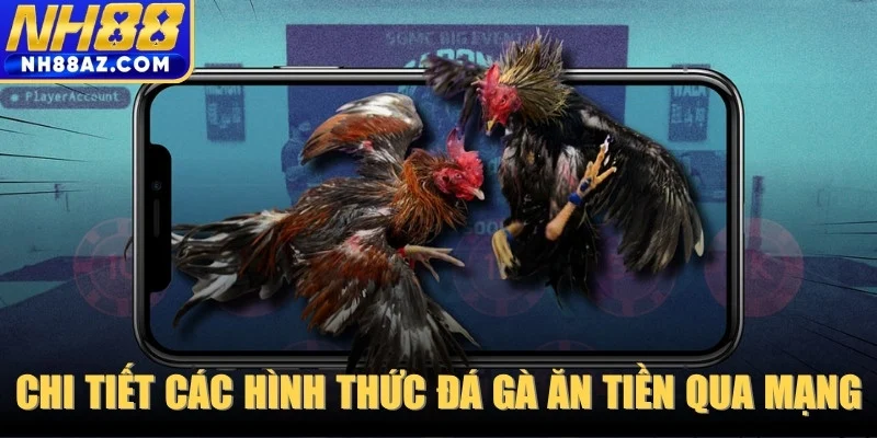 Chi tiết các hình thức đá gà ăn tiền qua mạng thu hút người chơi