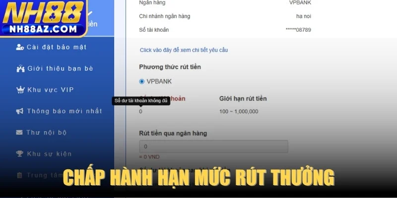 Chấp hành hạn mức