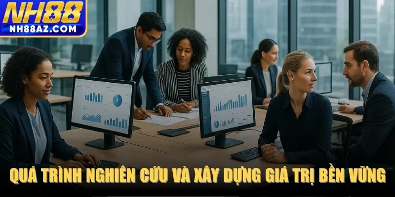 Quá trình nghiên cứu và xây dựng giá trị bền vững